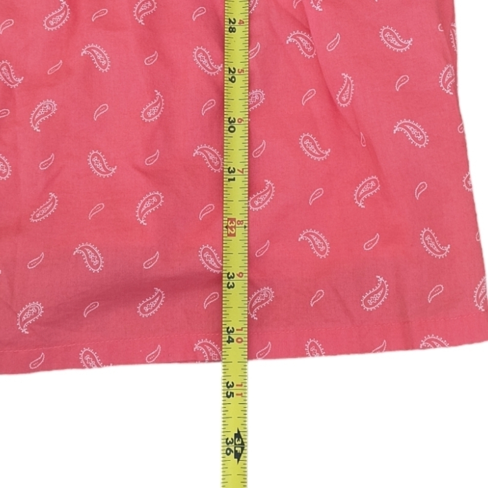 Levi's Paisley Print Sleeveless Fit & Flare Dress with Side Seam Pockets… - Picture 5 of 8